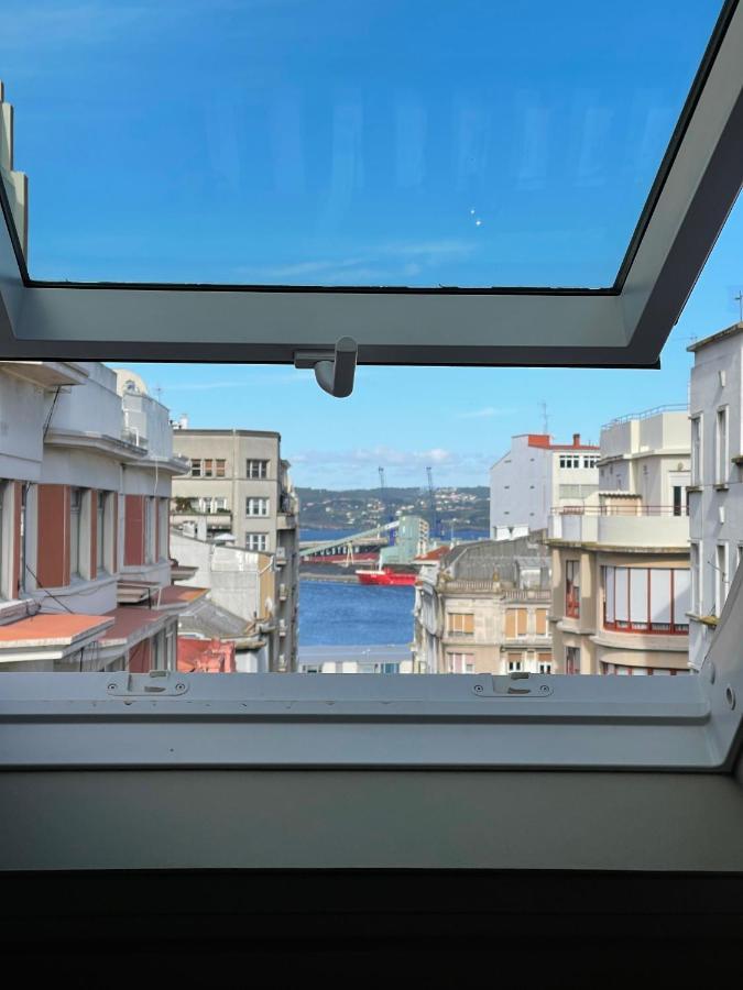 Espectacular Apartamento En El Centro De La Ciudad A Coruña Exterior foto