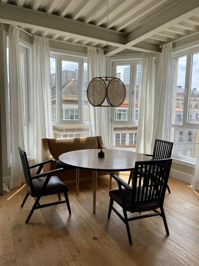 Espectacular Apartamento En El Centro De La Ciudad A Coruña Exterior foto
