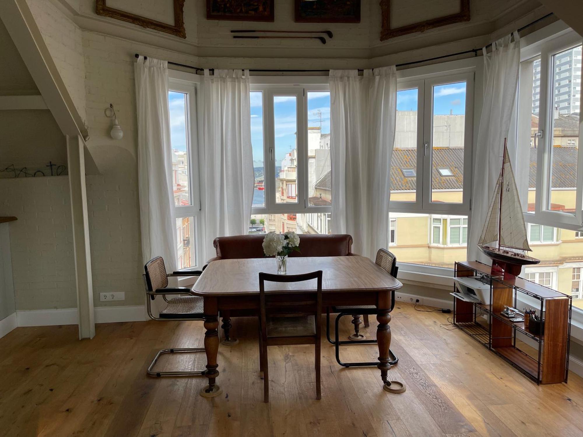 Espectacular Apartamento En El Centro De La Ciudad A Coruña Exterior foto